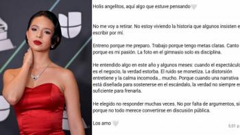 &Aacute;ngela Aguilar y Christian Nodal atraviesan crisis: ella considera retirarse