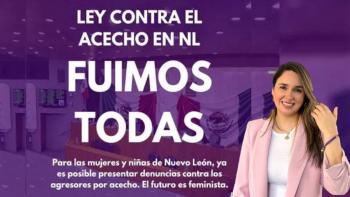 Ley Valeria: el acecho ser&aacute; castigado en todo M&eacute;xico con penas de prisi&oacute;n