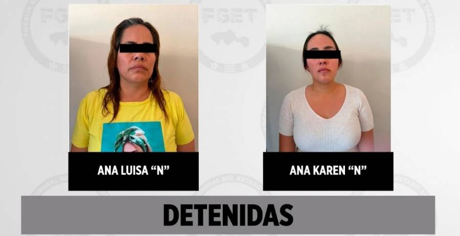Detienen a dos mujeres vinculadas a “La Barredora” en Tabasco