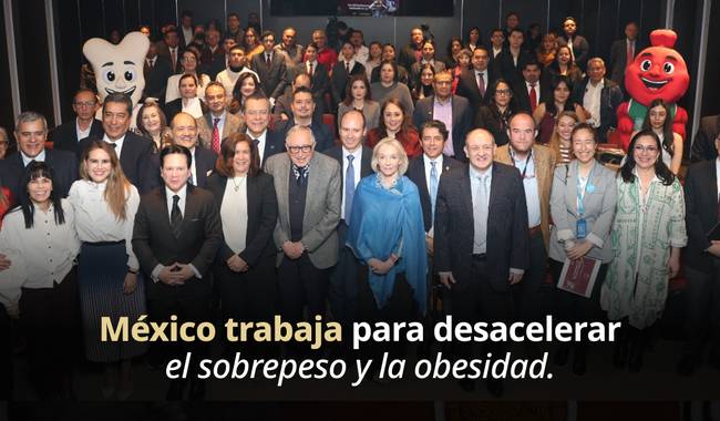 Secretaría de Salud presenta Estrategia de Desaceleración del Sobrepeso y la Obesidad en México