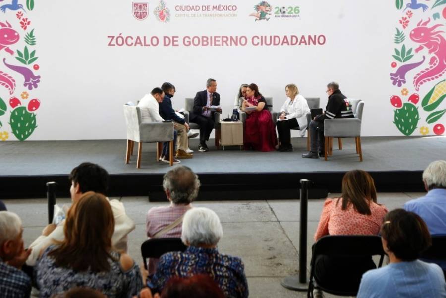 Clara Brugada encabeza atención a más de 7 mil personas, en la audiencia 61 de Zócalo de Gobierno Ciudadano