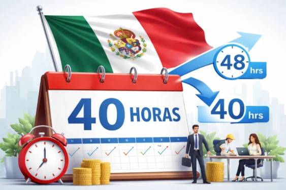 México pone en marcha la jornada laboral de 40 horas con respaldo constitucional