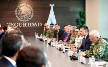 Autoridades federales y estatales afinan estrategia de seguridad para el Mundial 2026