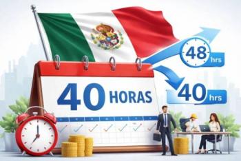 M&eacute;xico pone en marcha la jornada laboral de 40 horas con respaldo constitucional