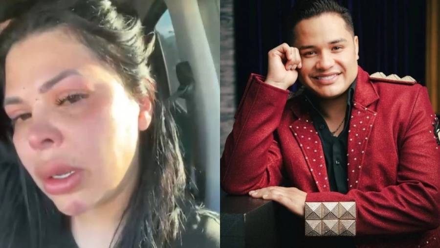 Esposa de Rafa González, vocalista de Los Recoditos, es acusado de violencia