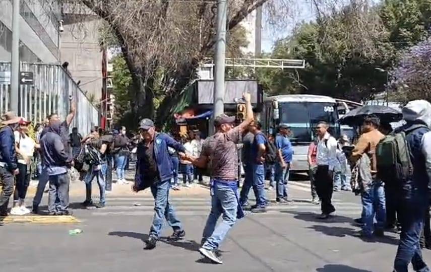 Exhiben videos divergencias, pleitos e insultos de sindicalistas de la Universidad de Chapingo a su lider en protesta