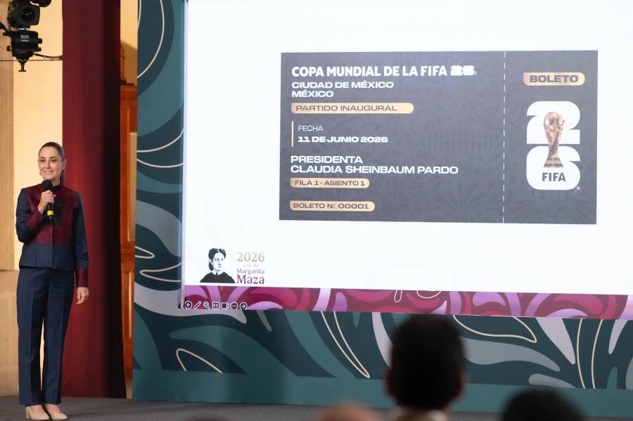 Sheinbaum lanza concurso para regalar su boleto a la inauguración del Mundial 2026
