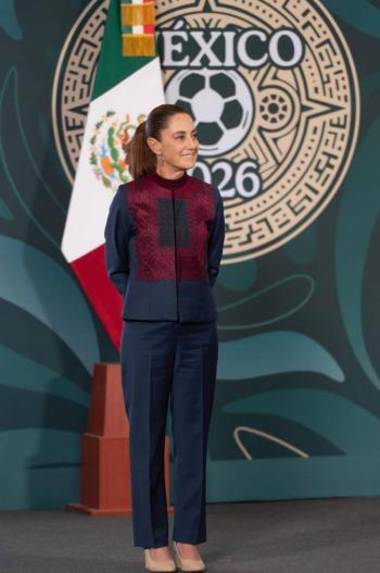 Presidenta ver&aacute; inauguraci&oacute;n del Mundial 2026 desde el Z&oacute;calo con el pueblo