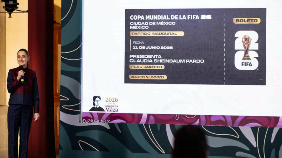 Sheinbaum lanza torneo de “dominadas” de balón para regalar su boleto para Mundial 2026