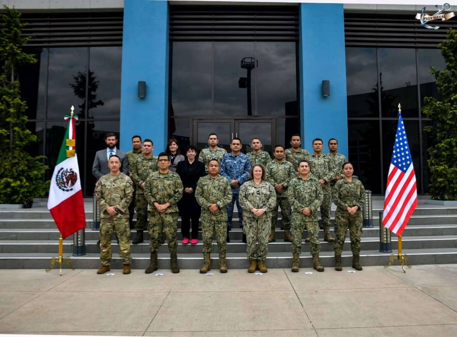 Armada de México concluye capacitación para seguridad en el Mundial 2026
