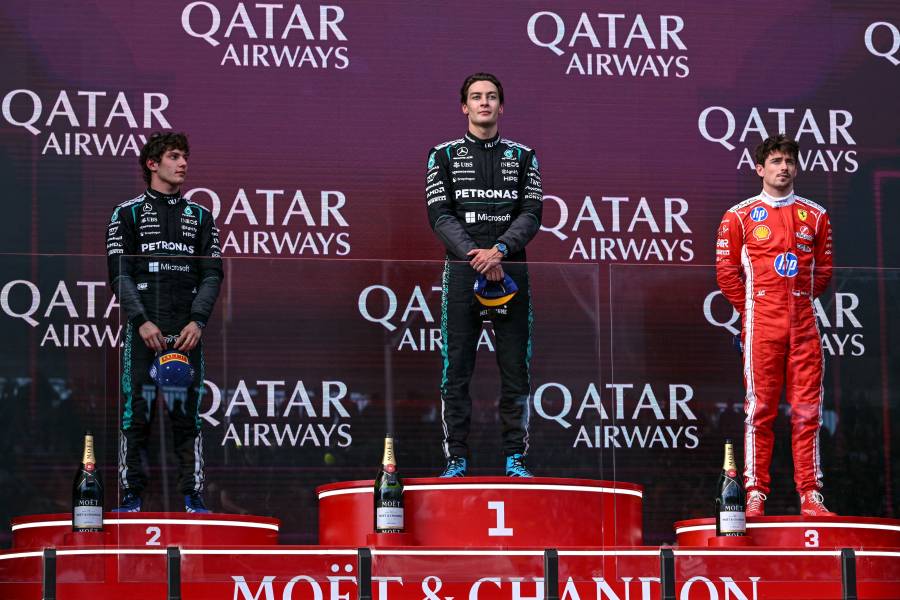 El británico Russell gana el GP de Australia en un golpe de mano de Mercedes