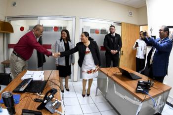 &Oacute;rgano de Administraci&oacute;n Judicial (OAJ) visita juzgados de distrito en Villa Aldama, Veracruz
