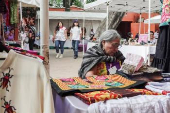 Inicia Feria Artesanal 'Mujer Artesana' en el Museo Nacional de Culturas Populares con 41 expositores