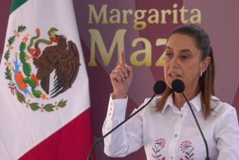 Sheinbaum insta a calma tras declaraciones de Trump sobre M&eacute;xico como epicentro de c&aacute;rteles