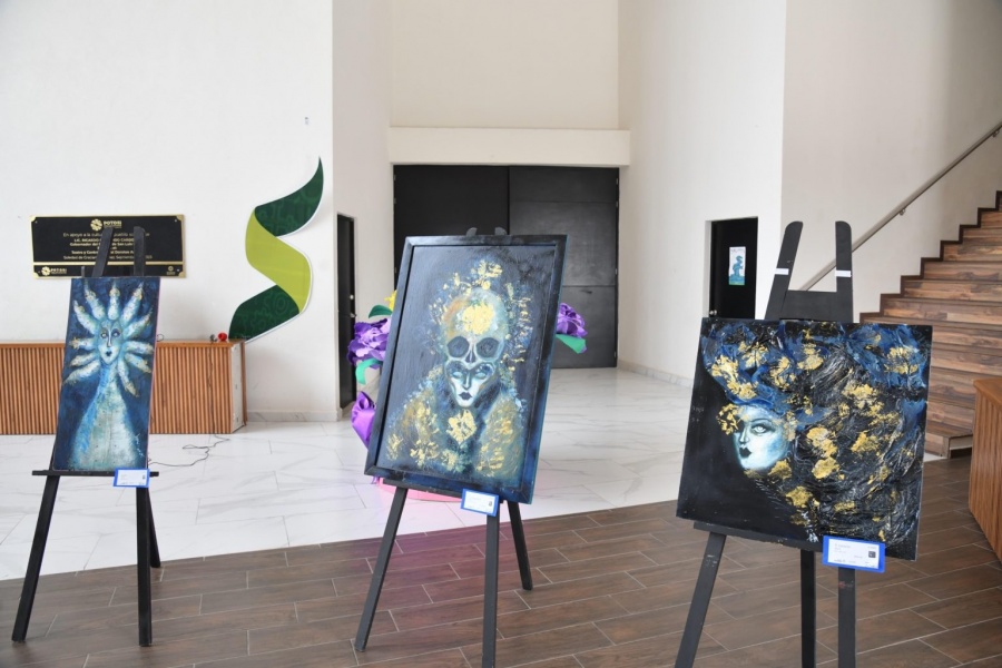 Exposición “Entre las sombras de mi alter ego” se inaugura en Soledad de Graciano Sánchez
