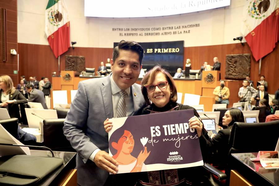 Senador Emmanuel Reyes Carmona reafirma compromiso con mujeres en el Día Internacional de la Mujer
