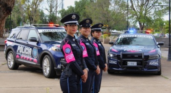 Aguascalientes implementa la Polic&iacute;a Rosa, un cuerpo especializado en atenci&oacute;n con perspectiva de g&eacute;nero