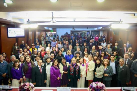 EXHORTA MINISTRA A CONCRETAR LA IGUALDAD SUSTANTIVA PARA LAS MUJERES