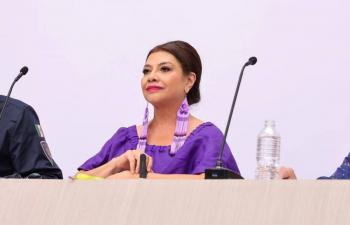 Clara Brugada pide reforzar supervisi&oacute;n tras derrumbe en obra de San Antonio Abad