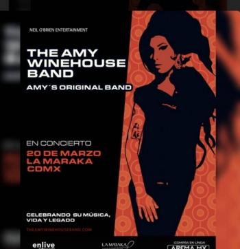 EL LEGADO DE AMY WINEHOUSE VUELVE A COBRAR VIDA EN M&Eacute;XICO CON SU BANDA ORIGINAL