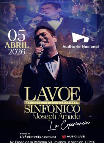 EL ESP&Iacute;RITU DE H&Eacute;CTOR LAVOE REGRESA EN CLAVE SINF&Oacute;NICA AL AUDITORIO NACIONAL ESTE 5 DE ABRIL