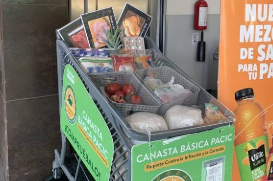 Aumenta el costo de la canasta alimentaria, seg&uacute;n datos recientes de INEGI
