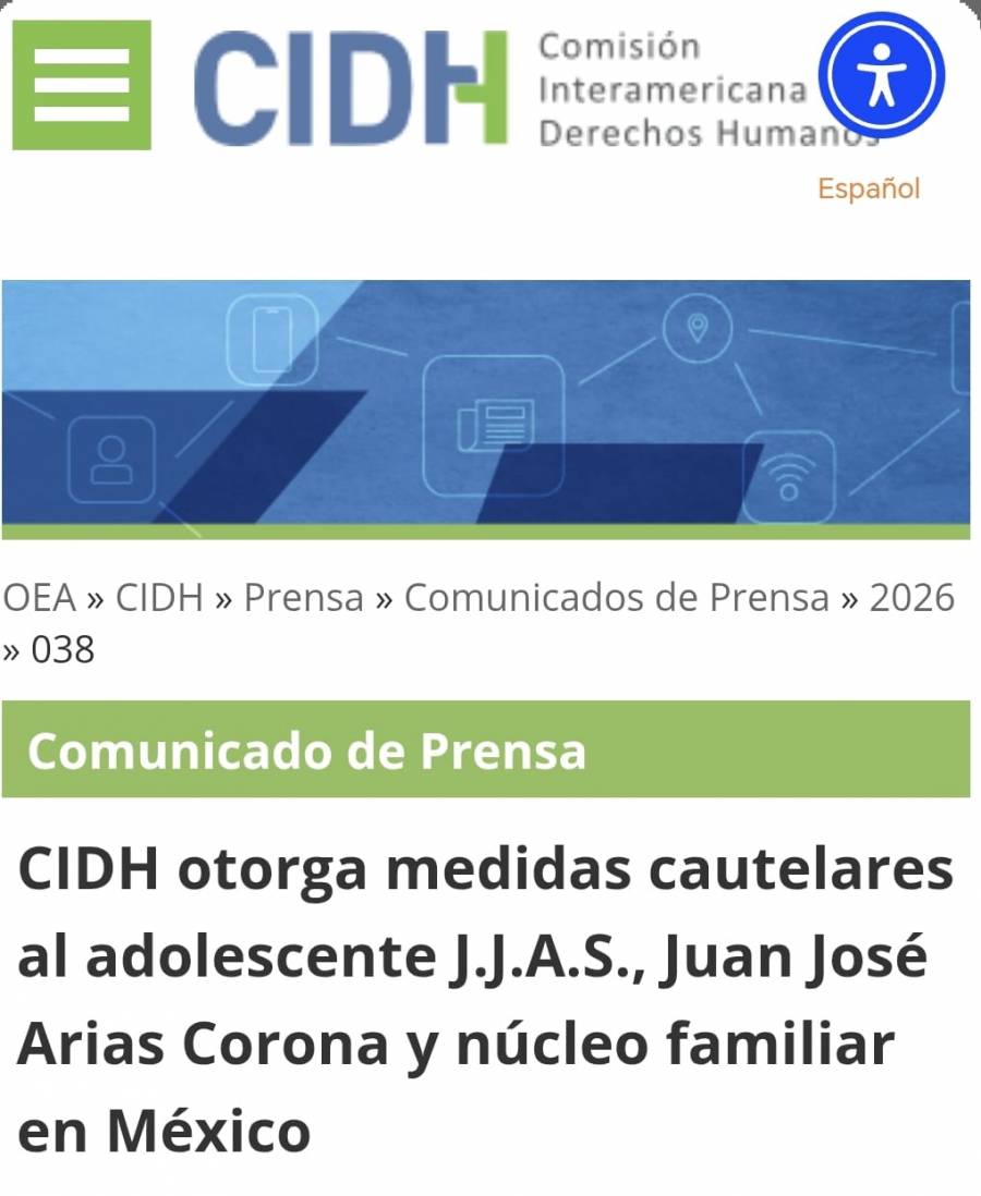 CIDH otorga medidas cautelares por desaparición de adolescente, la de su padre al buscarlo, y amenazas contra su madre, en Guanajuato