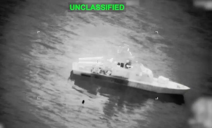 Destruye EU 16 buques minadores iraníes en estrecho de Ormuz