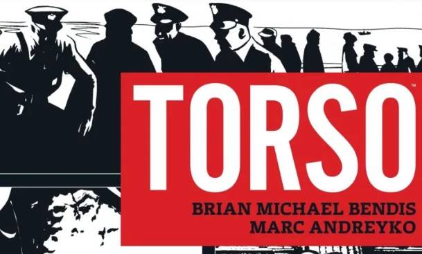 Bendis y Andreyko, con Eliot Ness y el homicida del torso.