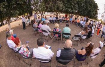 Alcalde de Corregidora se re&uacute;ne con vecinos de Paseos del Bosque