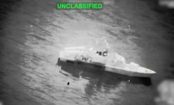 Destruye EU 16 buques minadores iran&iacute;es en estrecho de Ormuz