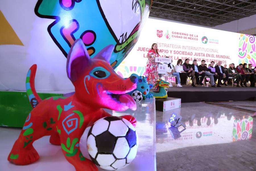 Presenta Clara Brugada Agenda de Derechos Humanos rumbo al Mundial de Futbol con 119 acciones interinstitucionales
