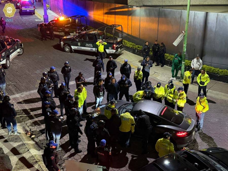 SSC-CDMX asegura autos y aplica 57 infracciones por arrancones tras operativo en Tlalpan