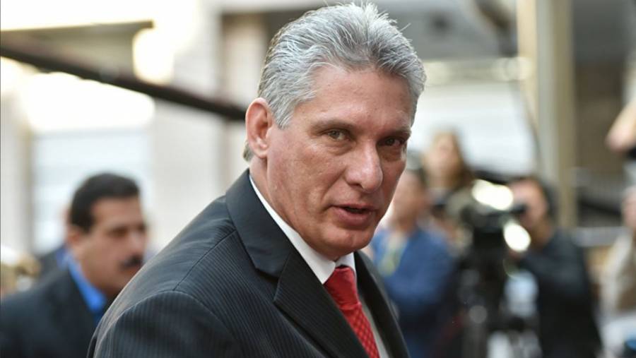 Díaz-Canel niega venta de donaciones y agradece apoyo de México