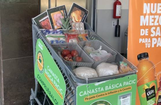 Aumenta el costo de la canasta alimentaria, según datos recientes de INEGI