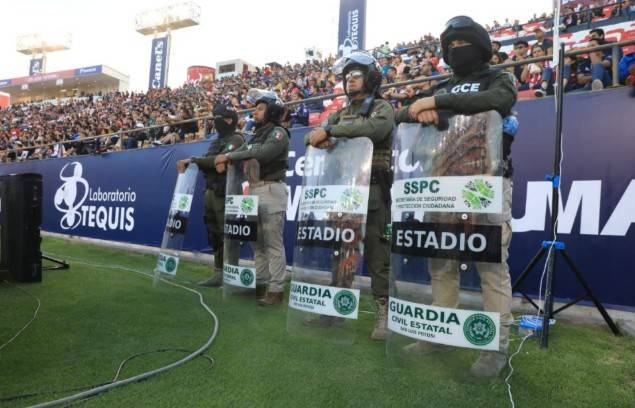 Listo el operativo estadio seguro para este s&aacute;bado en San Luis