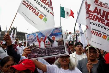 Coalici&oacute;n Morena-PT-PVEM acuerda respaldar el plan B electoral de Claudia Sheinbaum