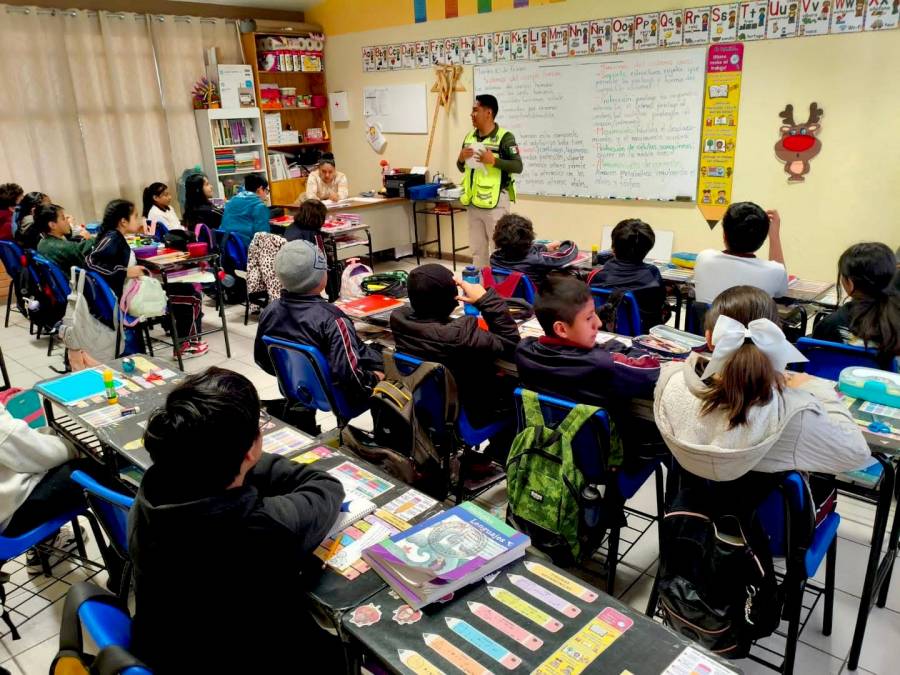 Villa de Pozos implementa programa de cultura vial en escuelas de nivel básico