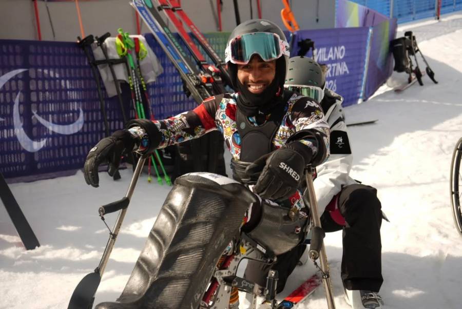 Arly Velásquez cierra capítulo en Milano Cortina 2026; es el primer mexicano con cinco Juegos Paralímpicos de Invierno