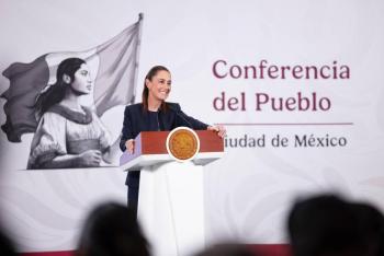 Sheinbaum destaca bajo &iacute;ndice de desempleo en M&eacute;xico