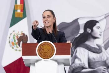 Sheinbaum afirma que M&eacute;xico continuar&aacute; apoyo al pueblo de Cuba