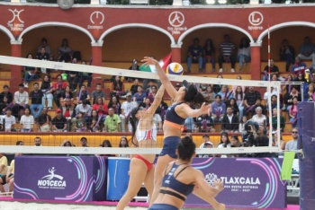 Autoridades anuncian cierres viales en centro de Tlaxcala por torneo internacional de voleibol