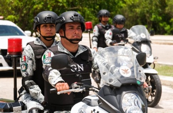Detienen a cuatro presuntos integrantes del CJNG en operativo de seguridad en Tulum, Quintana Roo
