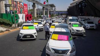 Bloqueos en Circuito Interior y accesos al AICM provocan complicaciones viales en CDMX