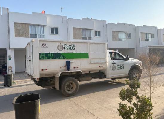 Villa de Pozos fortalece recolecci&oacute;n de basura con dos nuevas unidades
