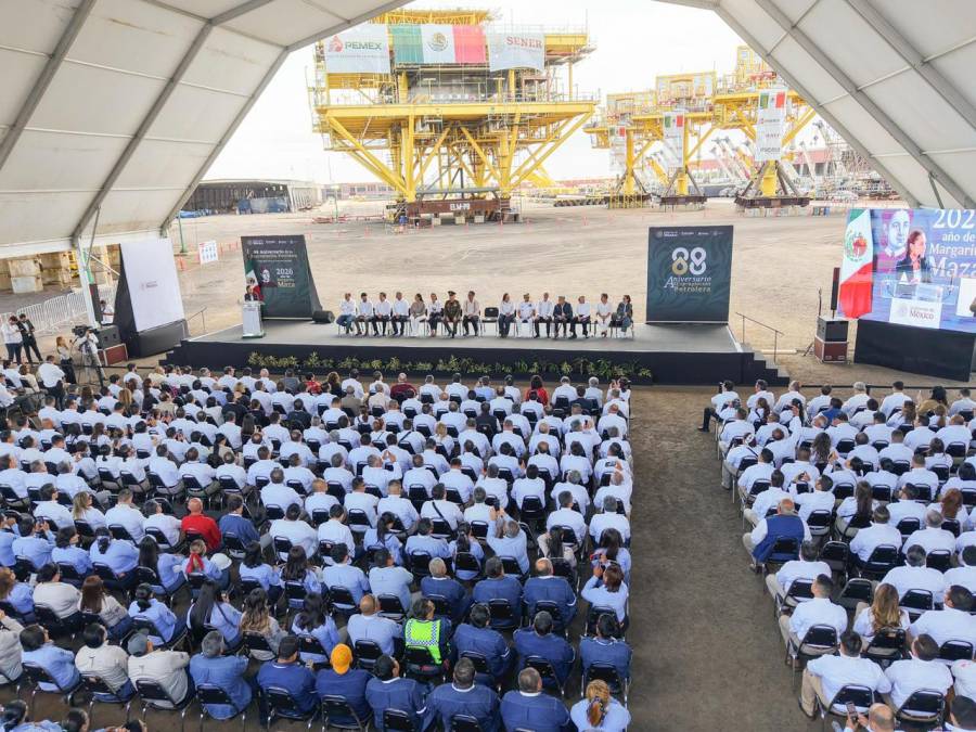 Soberanía energética pasa por aumentar producción de gas natural y energías renovables: Sheinbaum