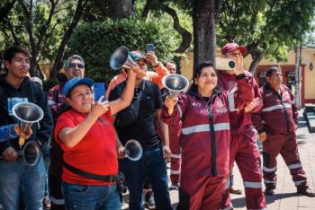 Alcaldesa Gaby Osorio refuerza servicio de limpia en Tlalpan con seis nuevos camiones recolectores