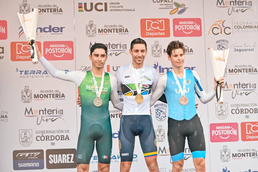 México conquista sus primeras medallas y se coloca entre los líderes del Panamericano de Ruta 2026 en Colombia