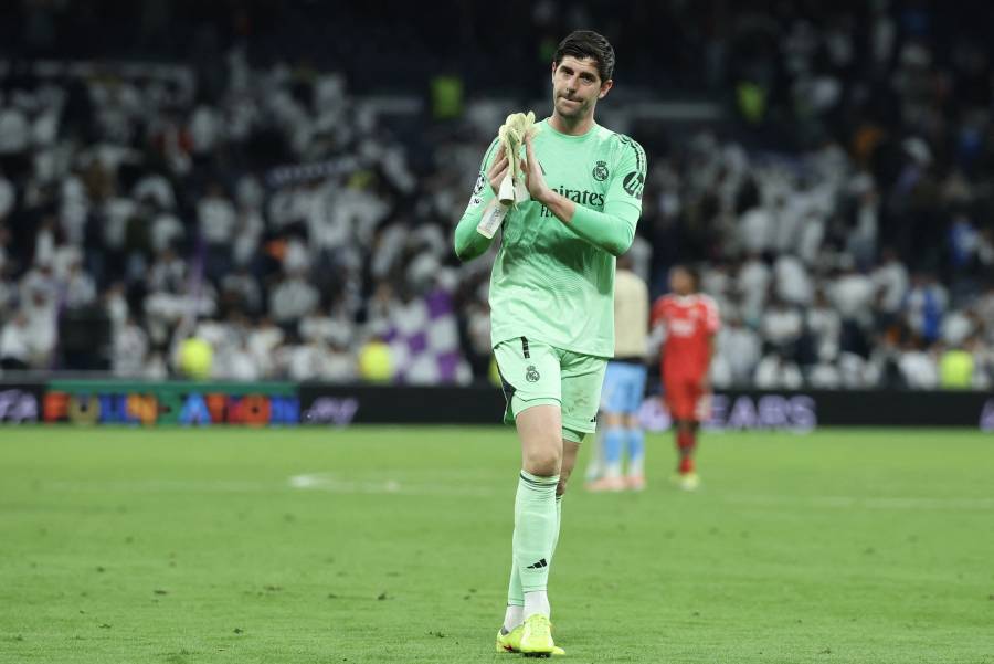 Courtois sufre lesión en el muslo y se perderá eliminatoria ante Bayern