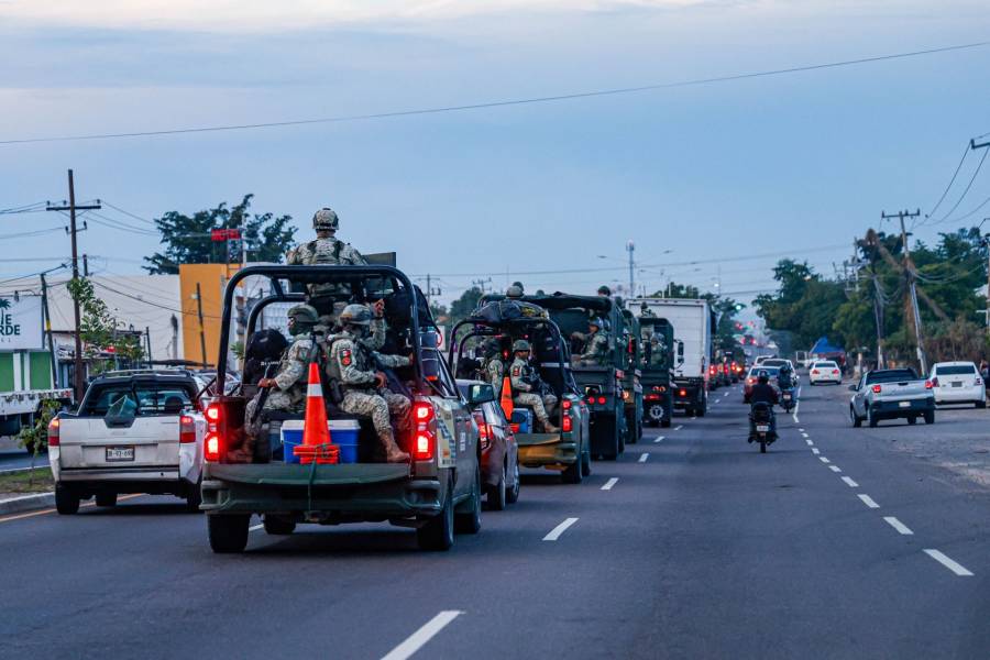 Operativo en Sinaloa deja 11 presuntos delincuentes muertos tras enfrentamiento con la Marina